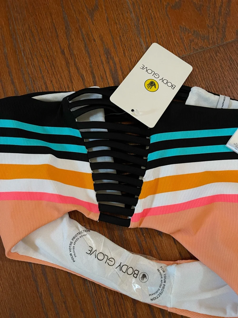 Body Glove NWT Women's Coral Reef Marlee High-Waist Bikini Bottom SIZE S